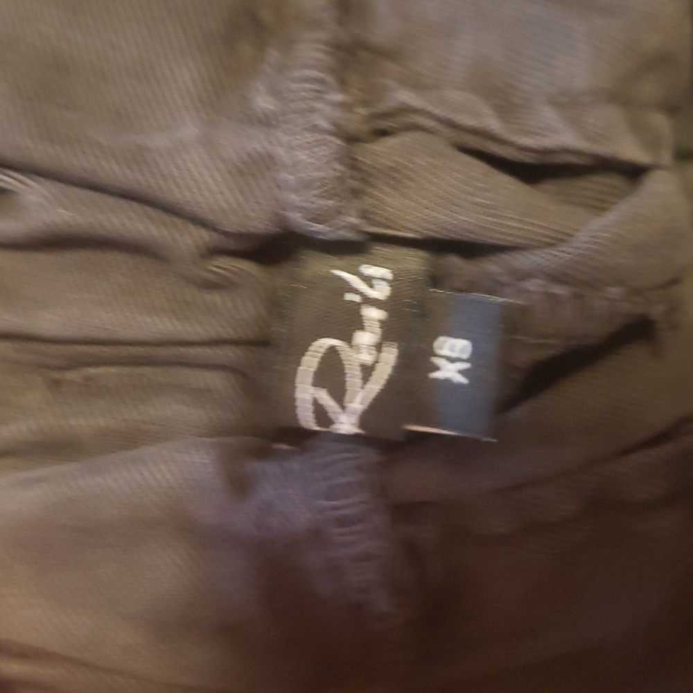 Rails Paper Bag Black Jogger Pants Size Xs. - image 4